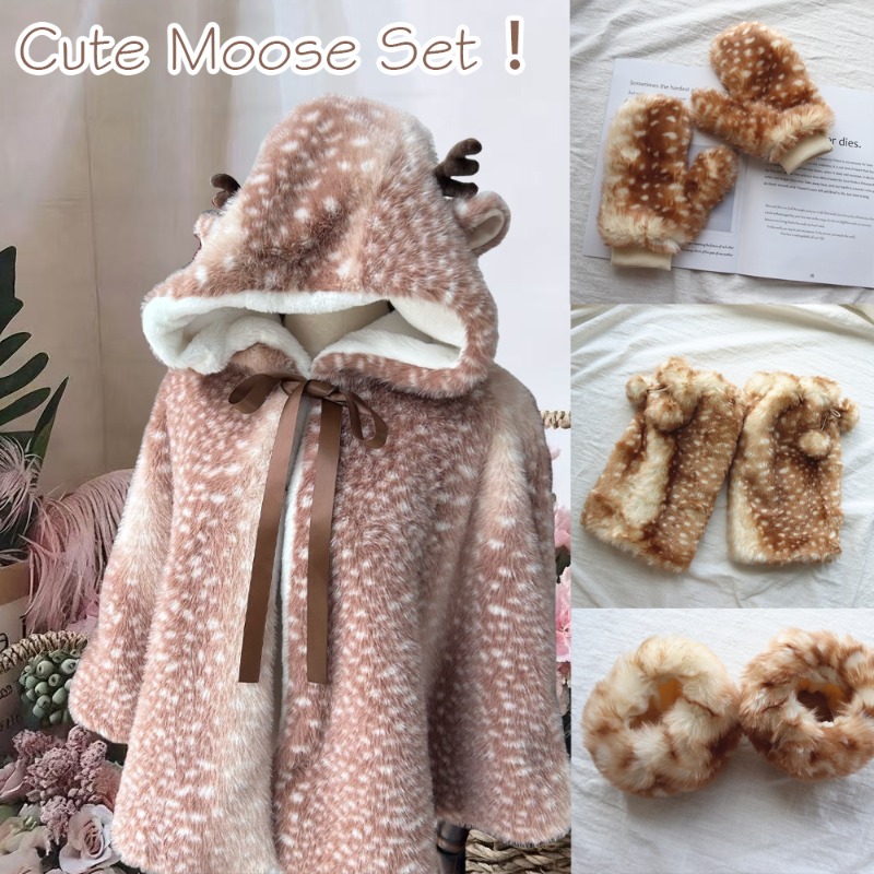 Winter Clothing Pk - Zimowy damski płaszcz z japońskiego pluszu