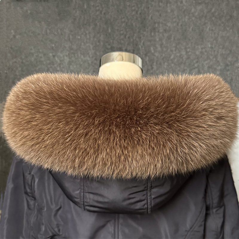 Winter Clothing Pk - Kołnierz z prawdziwego futra lisa Kobiety