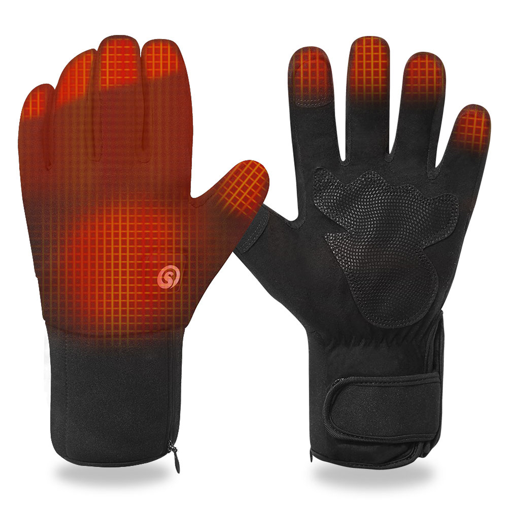Heated Gloves Electric - Elektryczne podgrzewane rękawiczki zimowy z akumulatorem
