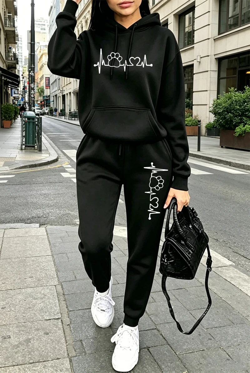 Winter Clothing For Women - Damski dres z nadrukiem 2026, codzienna