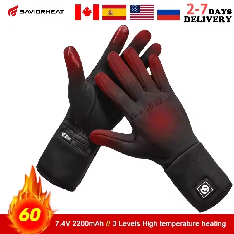 Heated Gloves Electric - Akumulatorowe elektryczne rękawice podgrzewane z wkładką