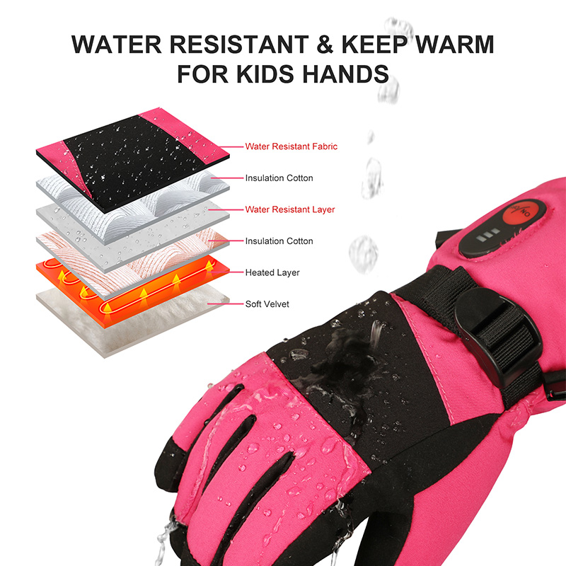 Rękawice grzewcze dla dzieci 2 – Heated Gloves Electric recenzja i cena