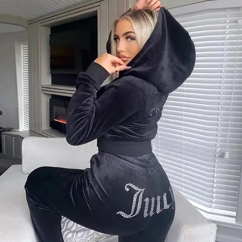 Damski welurowy dres Juicy Cou – Winter Clothing Pk recenzja i cena