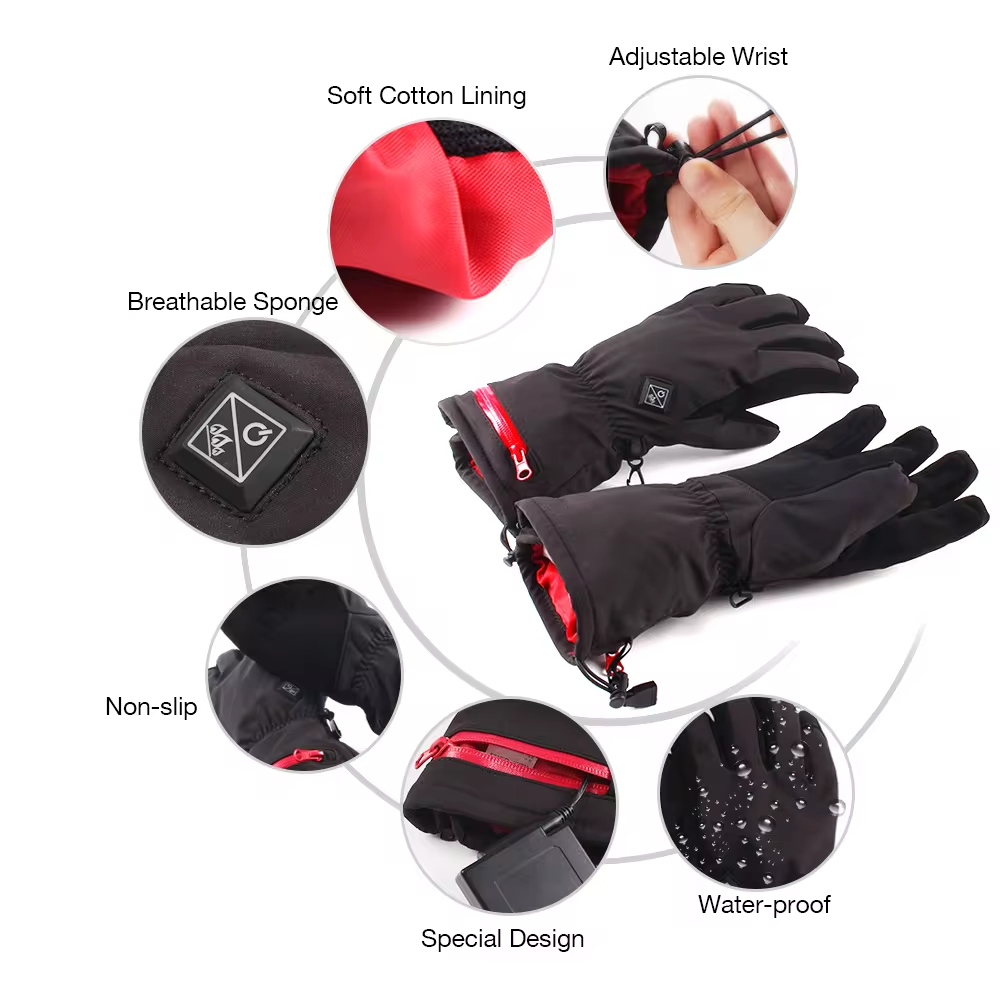 Rękawice elektryczne z podgrze – Heated Gloves Electric recenzja i cena