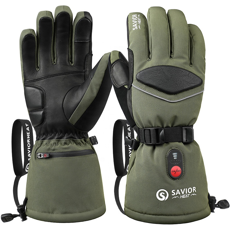 Zielone, 7,4 V, 3000 mAh, zimo – Heated Gloves Electric recenzja i cena