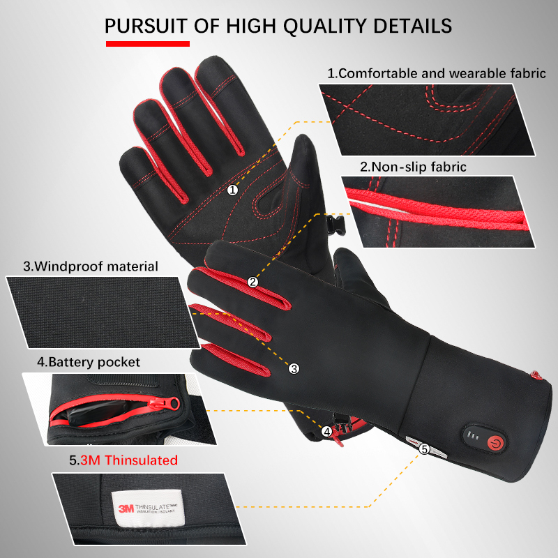 Nowe profesjonalne rękawice el – Heated Gloves Electric recenzja i cena
