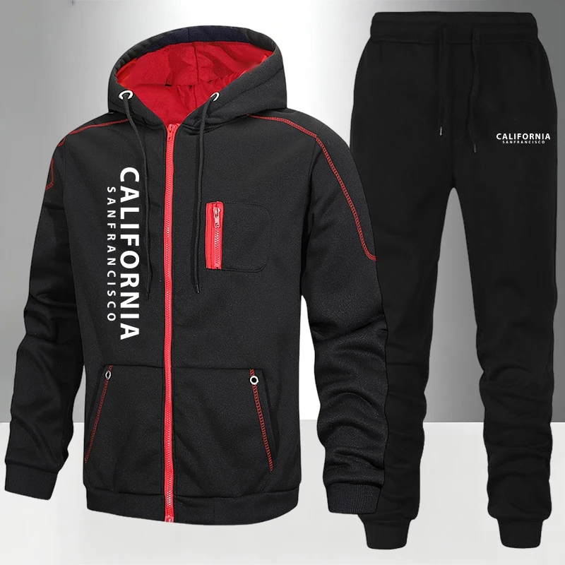 Męski dres, codzienna bluza z  – Winter Clothing Pk recenzja i cena