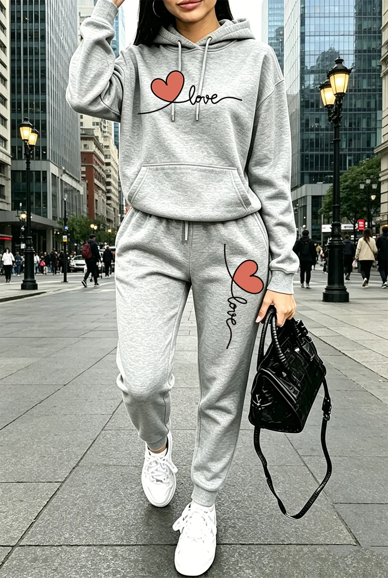 Damski dres z nadrukiem, casua – Winter Clothing For Women recenzja i cena