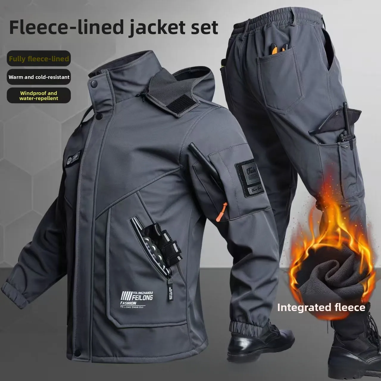 Gruby, ocieplany polarowy zest – Winter Clothing Pk recenzja i cena