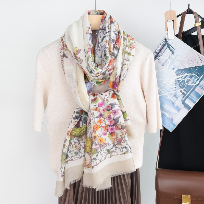 Szale z czystego kaszmiru z fr – Winter Clothing Hong Kong recenzja i cena